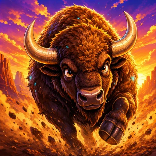 Badass Buffalo artwork