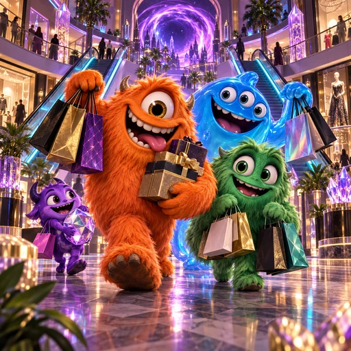 Monster Mall artwork